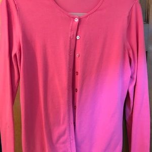 August Silk pink cardigan